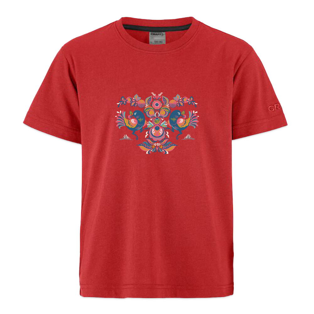 CRAFT Community 2.0 kinder-T-shirt - rood