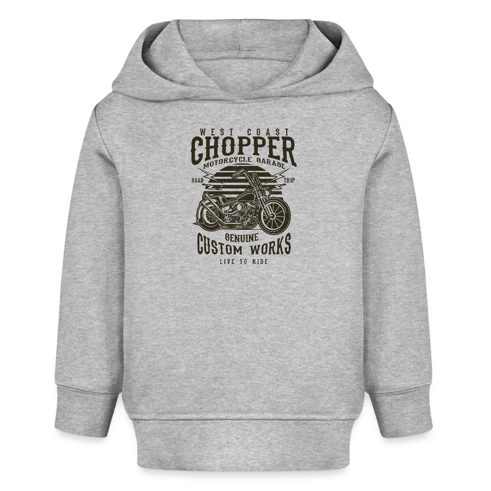 Stanley/Stella Bio hoodie BABY CRUISER - grijs gemêleerd
