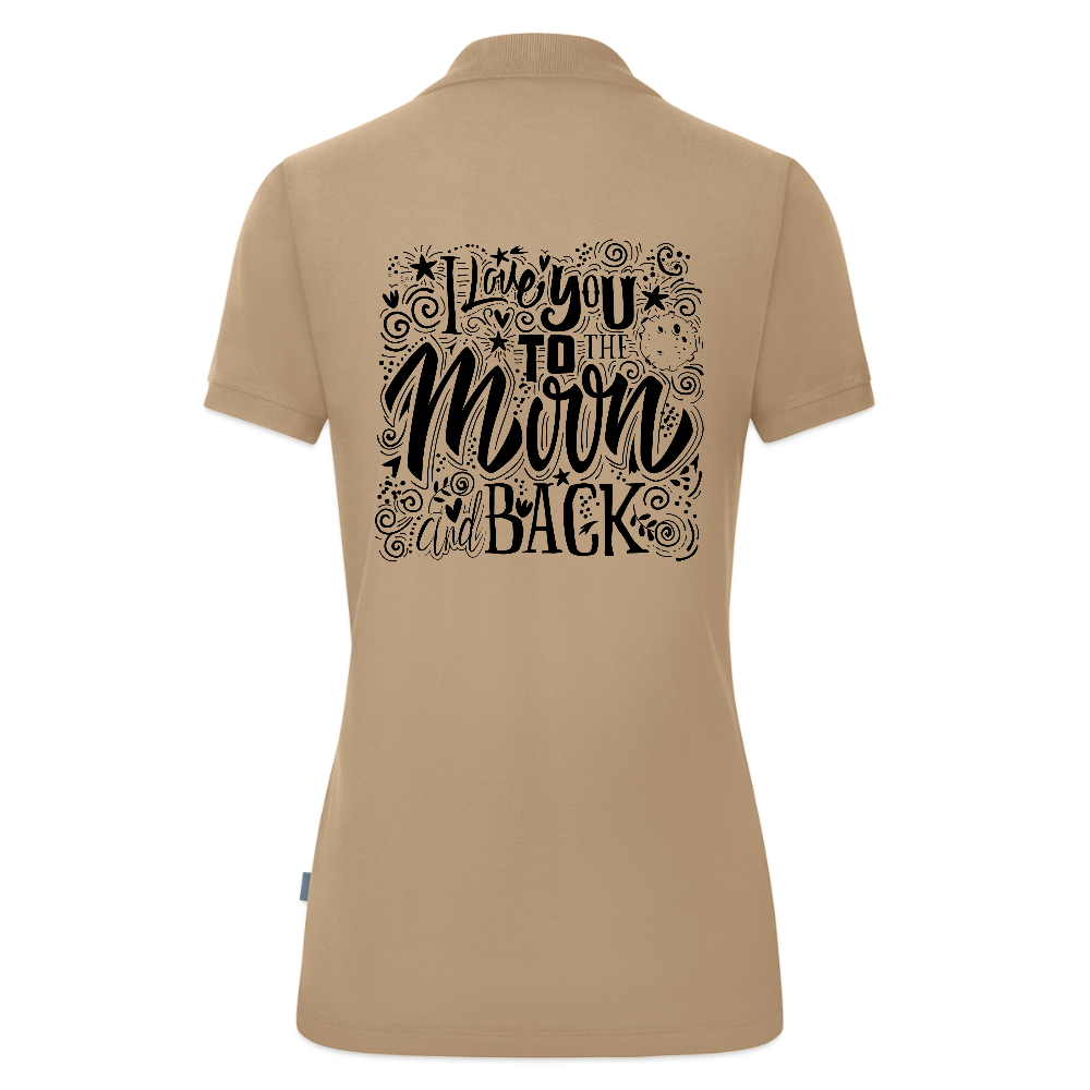 JAKO Vrouwen polo Organic - beige