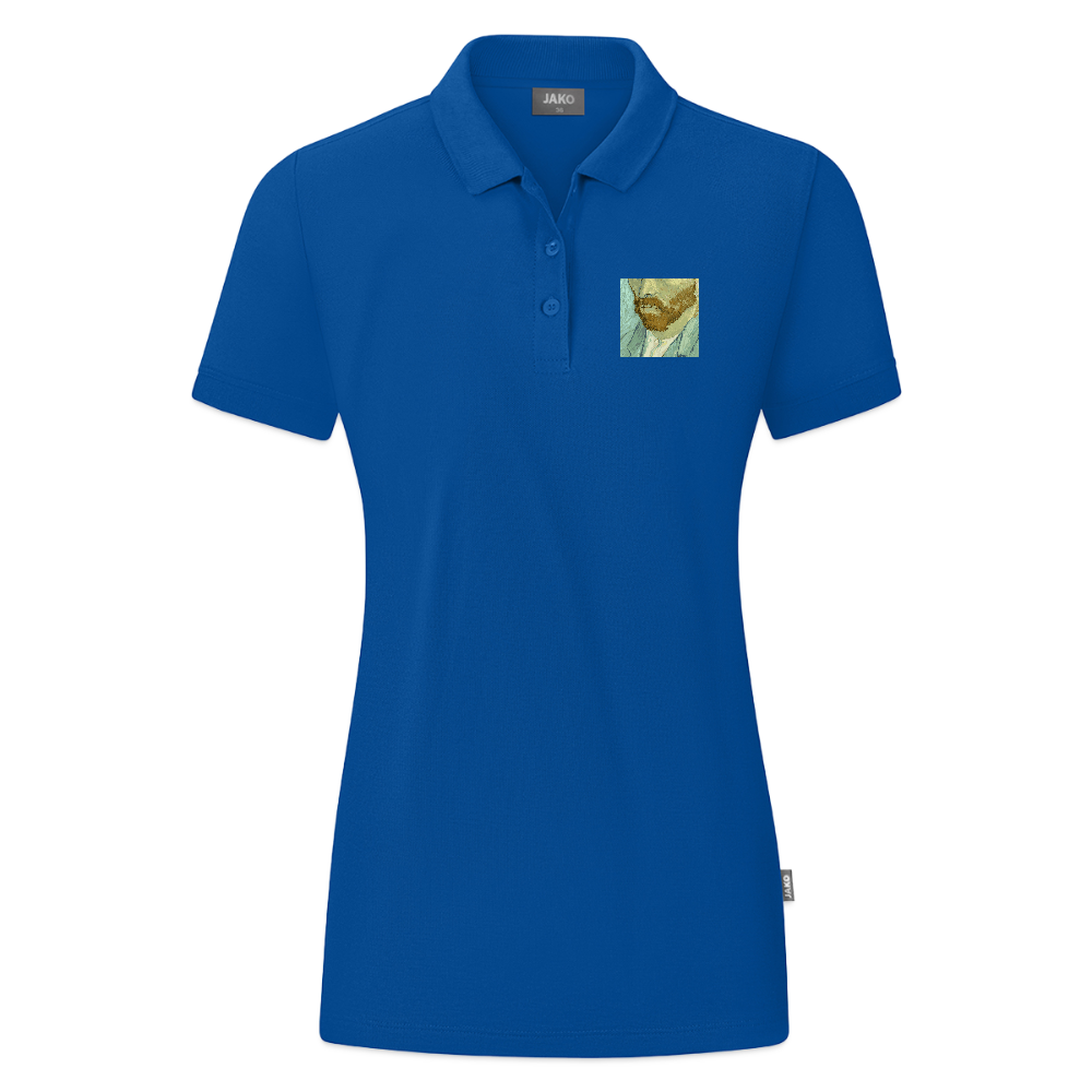JAKO Vrouwen polo Organic - blauw