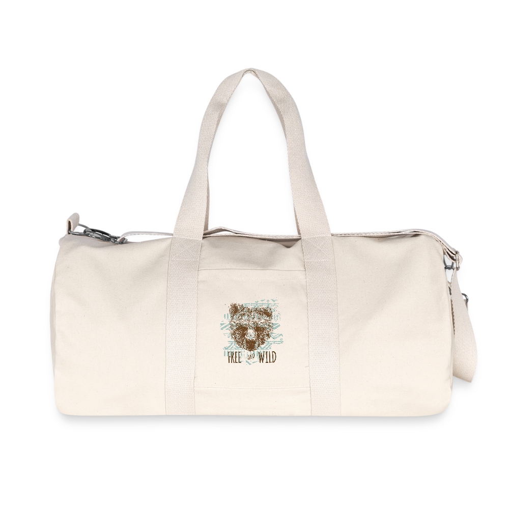Stanley/Stella gerecyclede canvas sporttas - natuurwit