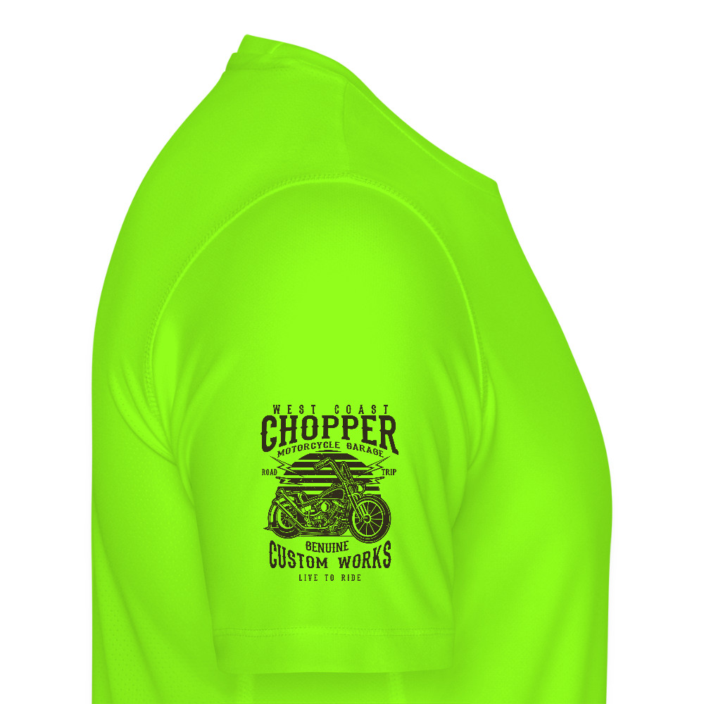 JAKO Mannen T-shirt Run 2.0 - neongroen
