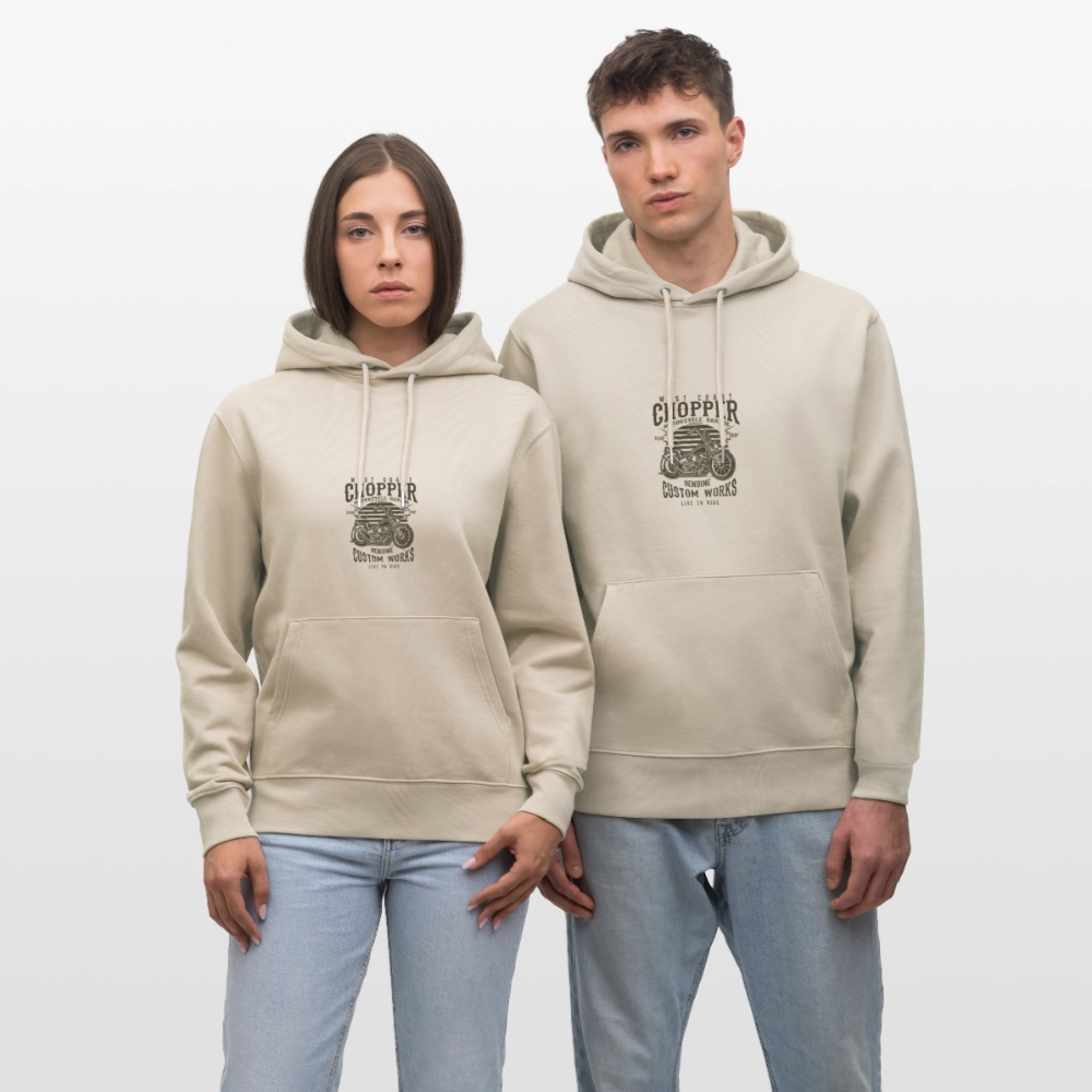 Stanley/Stella Uniseks bio-hoodie CRUISER - beige