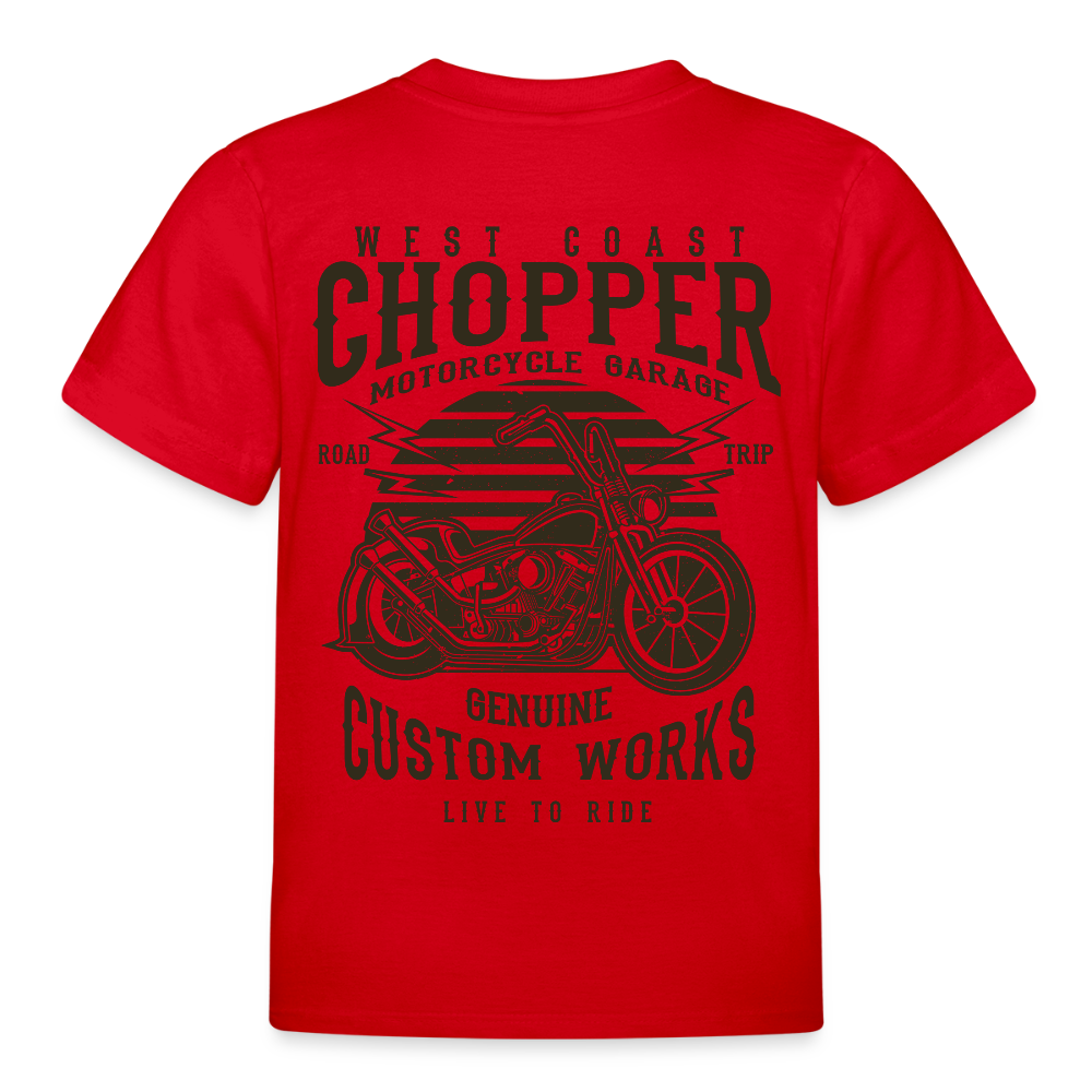 Teenager T-shirt - rood