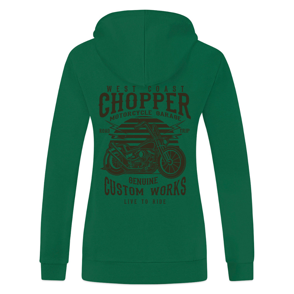 JAKO Vrouwen ziphoodie Organic - kelly groen