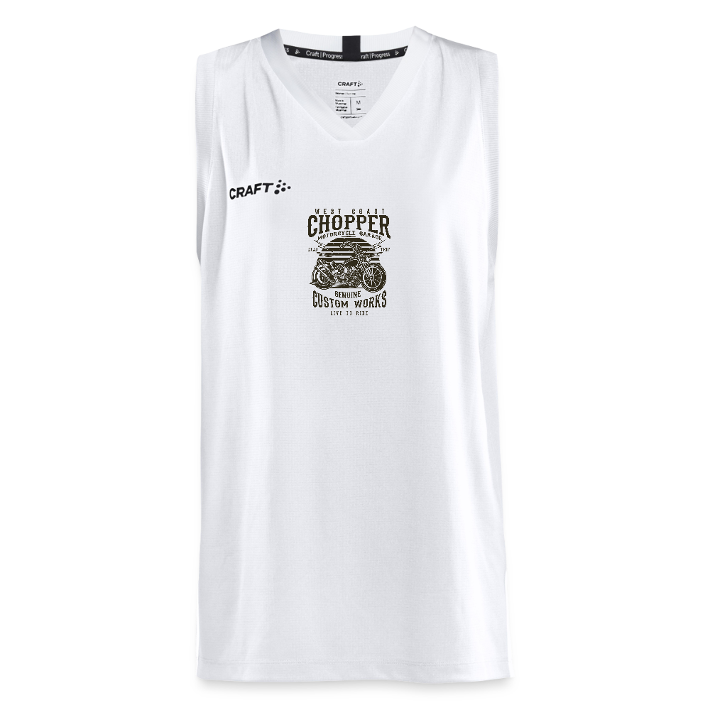 CRAFT Progress teenager basketbalshirt - wit