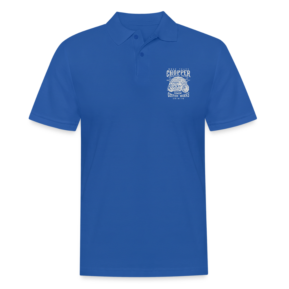 Mannen poloshirt - koningsblauw