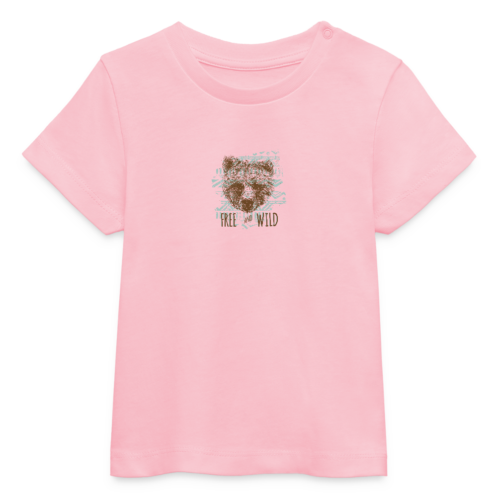 Stanley/Stella baby bio-T-shirt BABY CREATOR - lichtroze