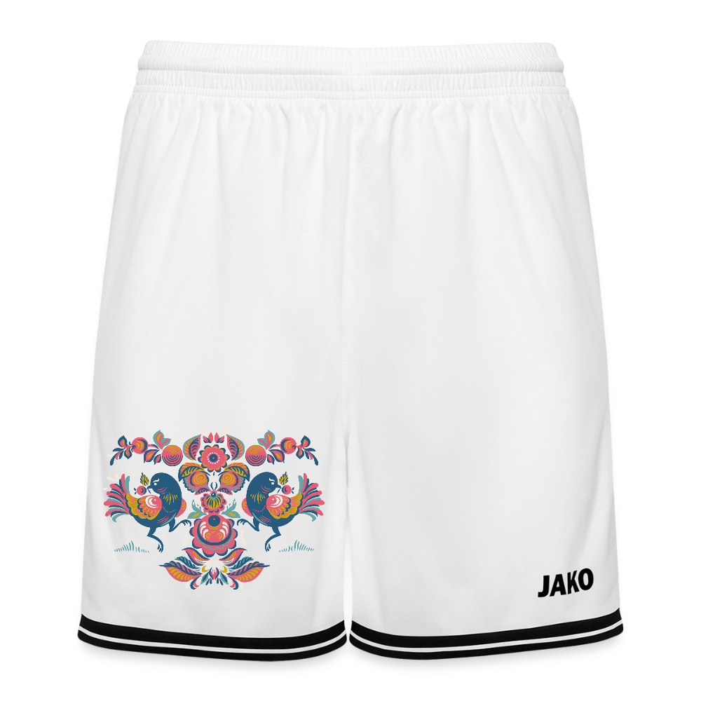 JAKO basketbalshort Center 2.0 - wit/zwart