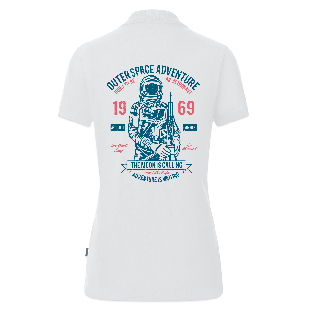 JAKO Vrouwen polo Organic - wit