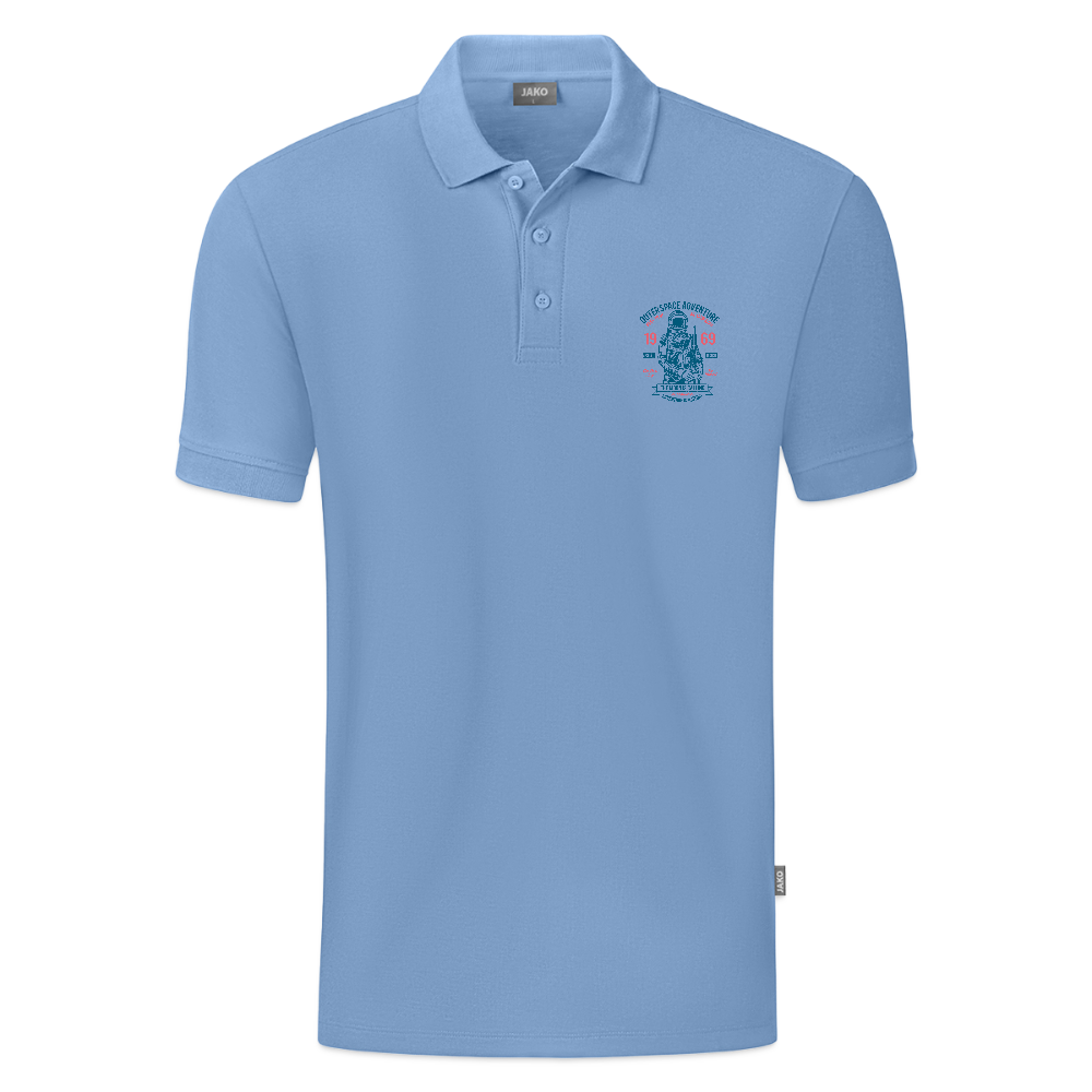 JAKO Mannen Polo Organic - sky