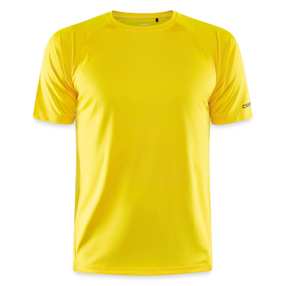 CRAFT Core Unify training-T-shirt - geel