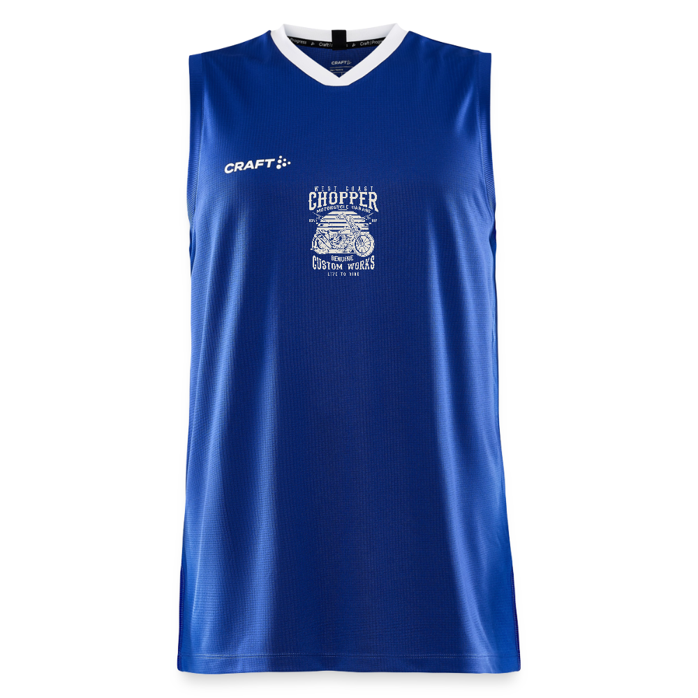 CRAFT Progress kinder-basketbalshirt - koningsblauw