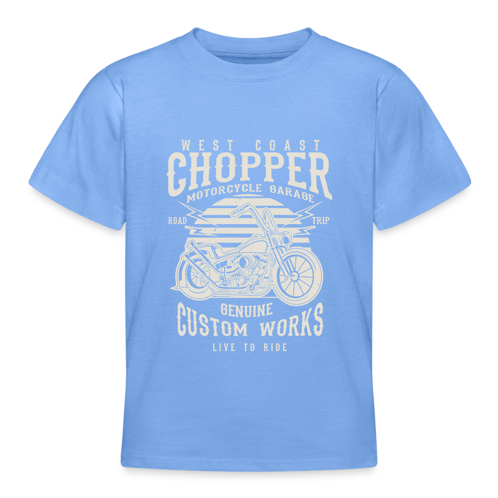Teenager T-shirt - hemelsblauw