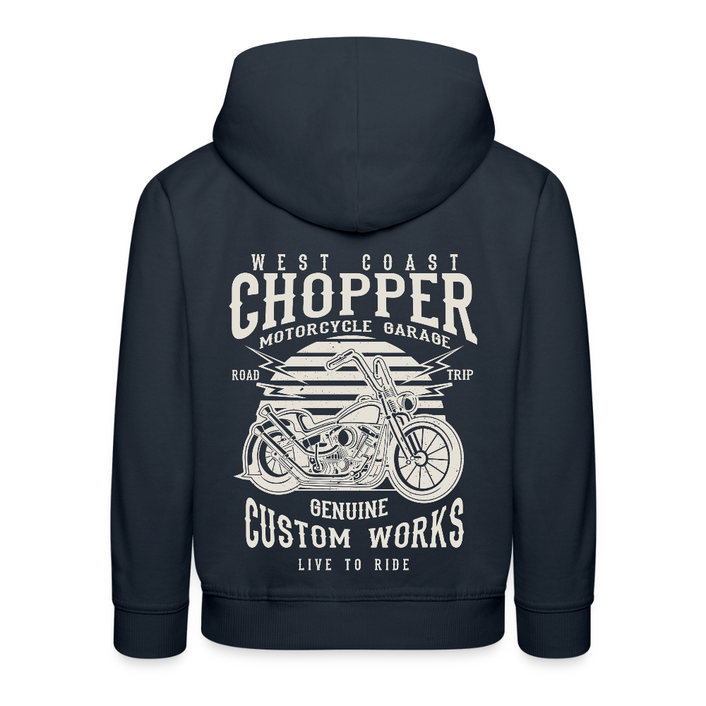 Kinderen trui Premium met capuchon - navy