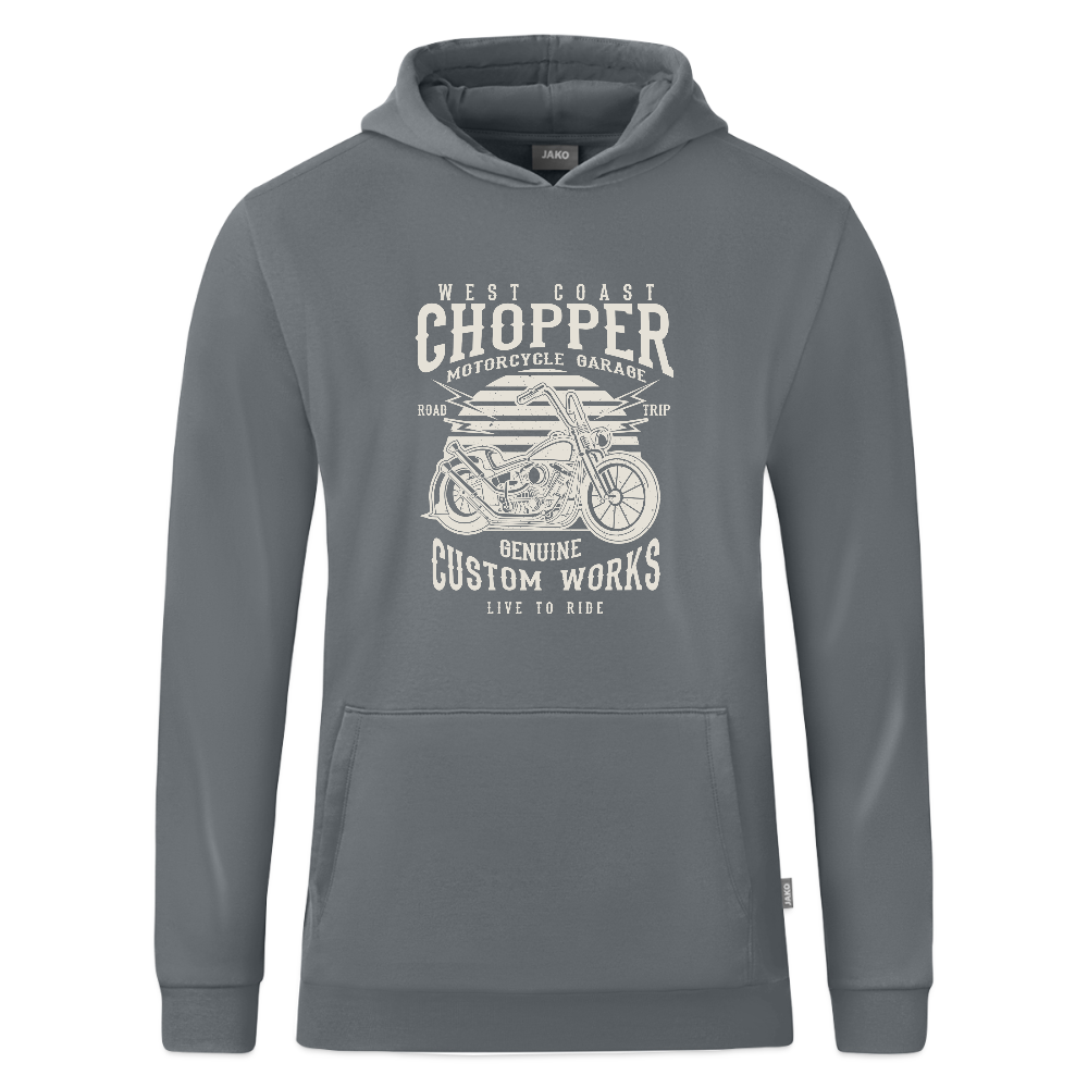 JAKO Kinderhoodie Organic - grijs
