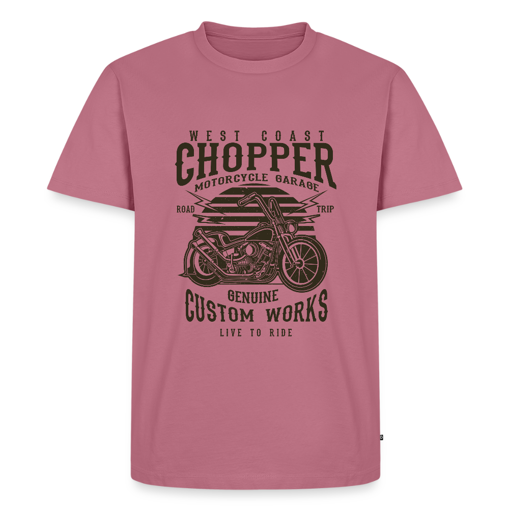 Mannen Premium T-shirt - mauve