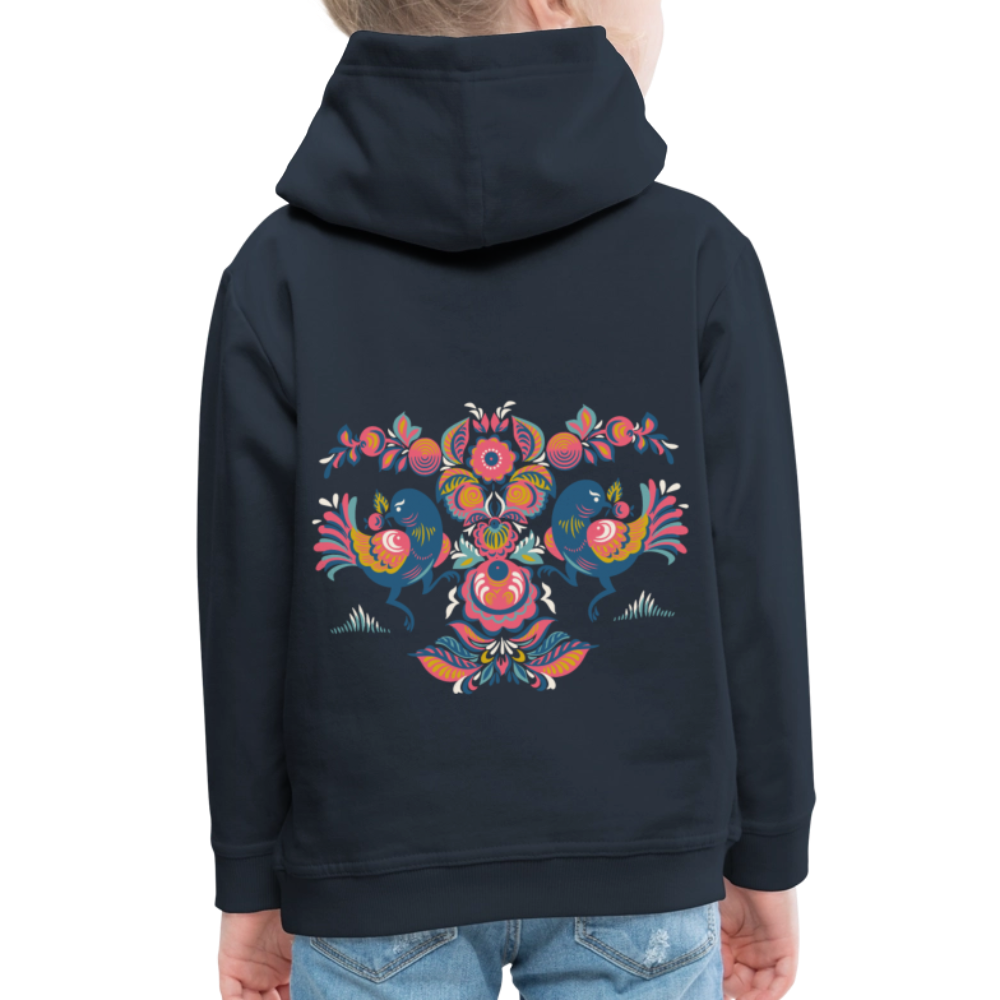 Kinderen trui Premium met capuchon - navy