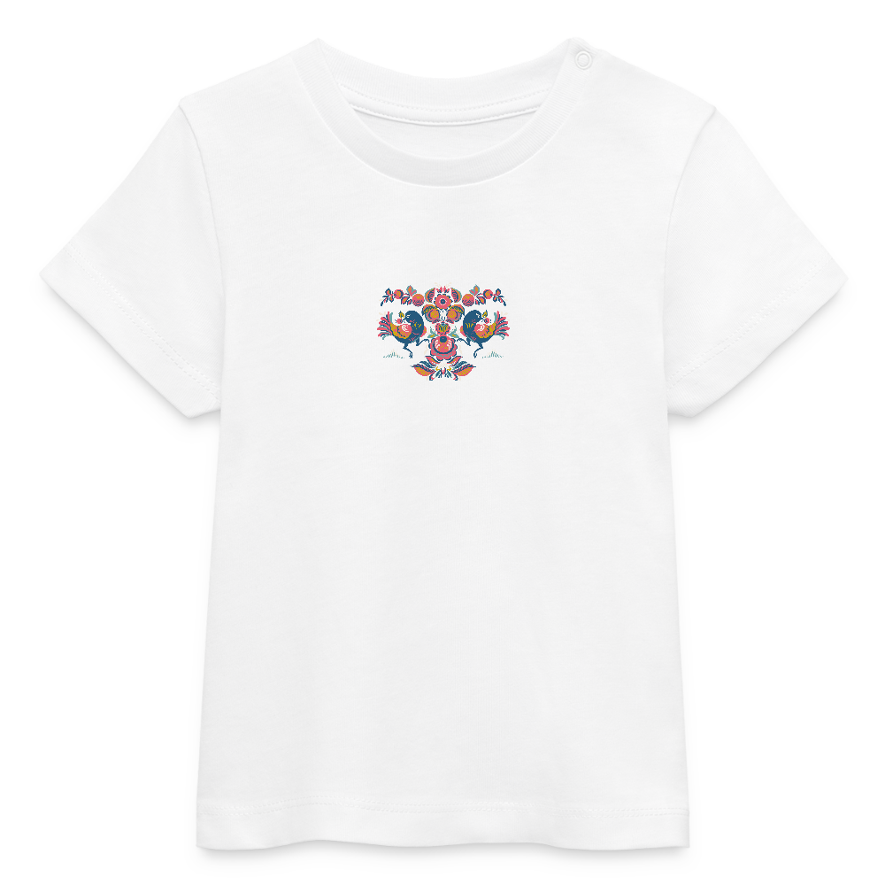 Stanley/Stella baby bio-T-shirt BABY CREATOR - wit
