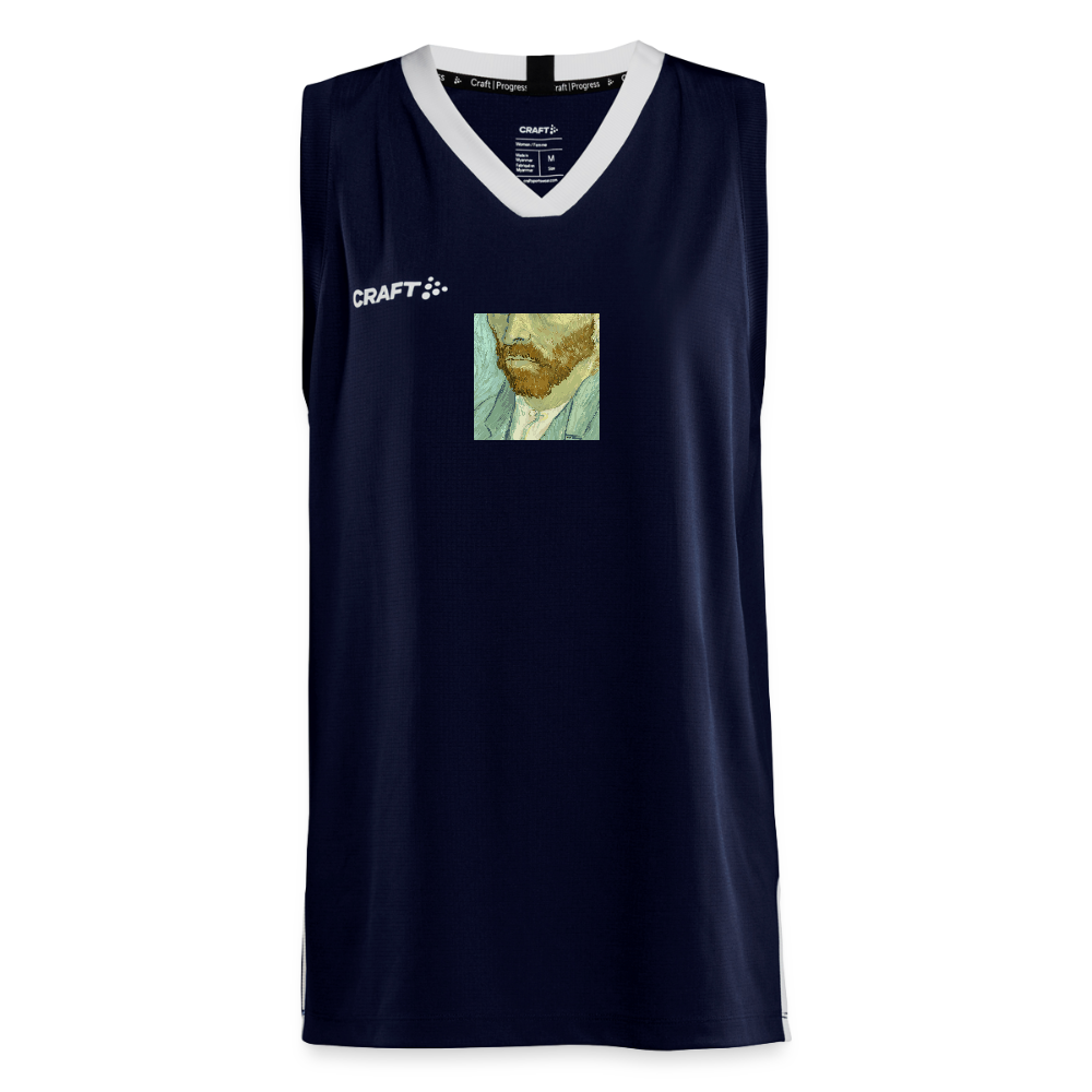 CRAFT Progress teenager basketbalshirt - navy