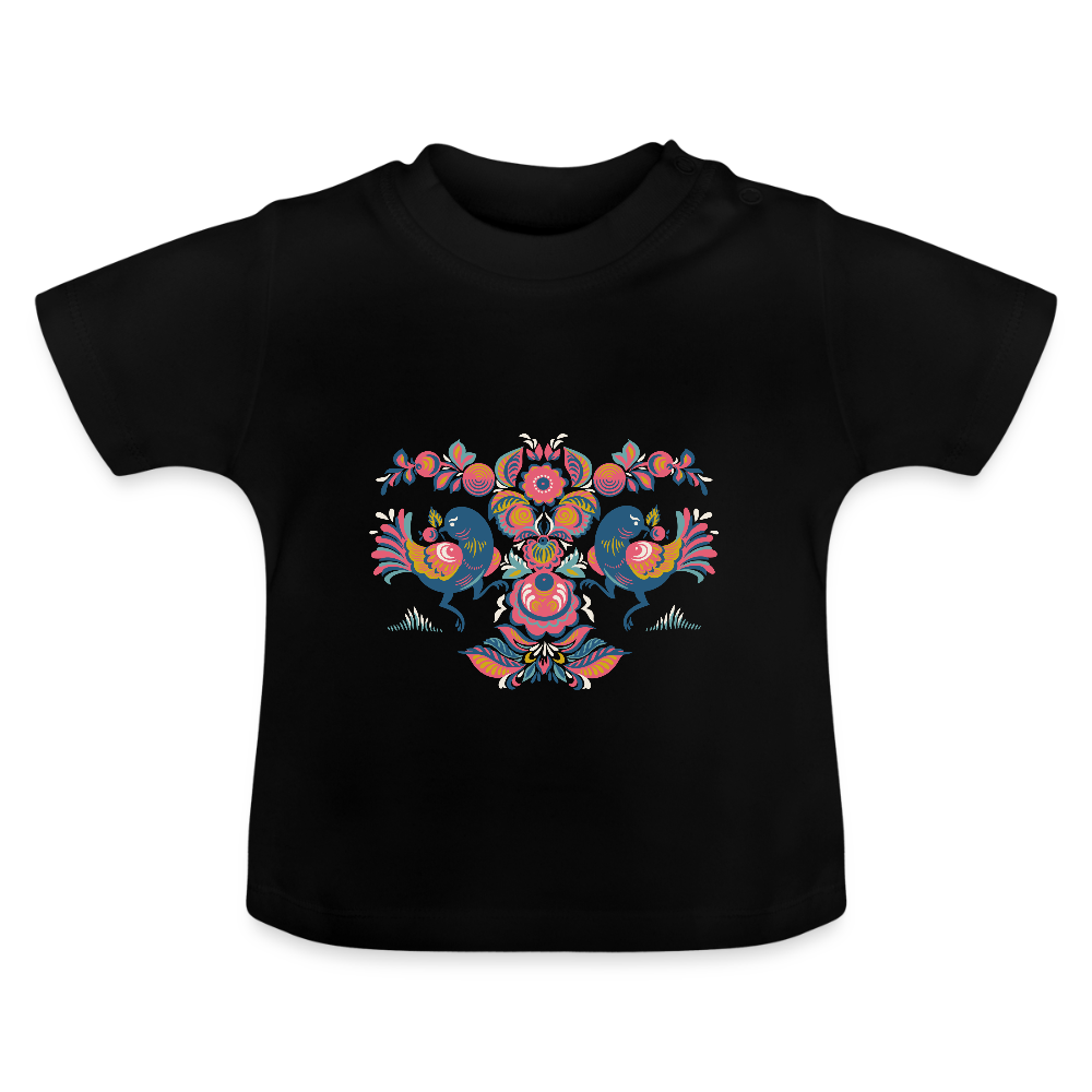 Baby T-shirt - zwart