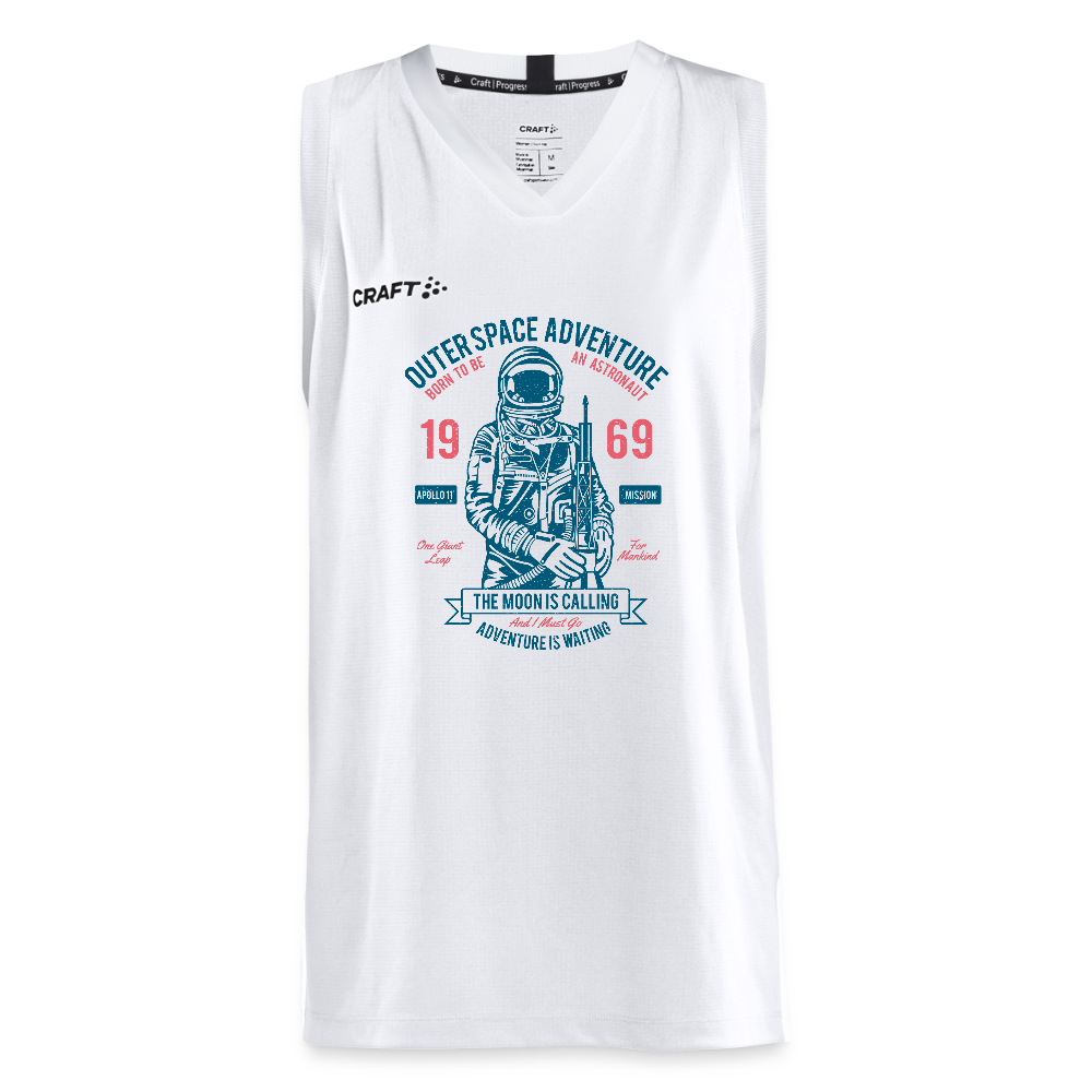 CRAFT Progress teenager basketbalshirt - wit