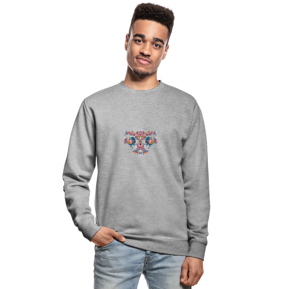Unisex sweater - witgrijs gemêleerd