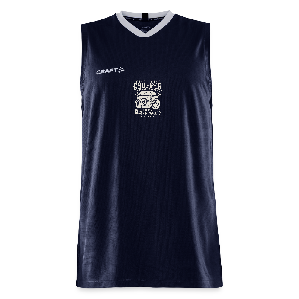 CRAFT Progress mannen basketbalshirt - navy