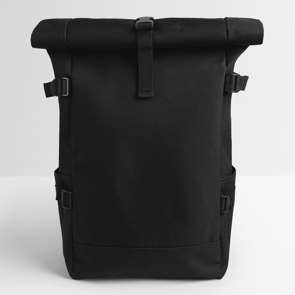 Rolltop rugzak - zwart