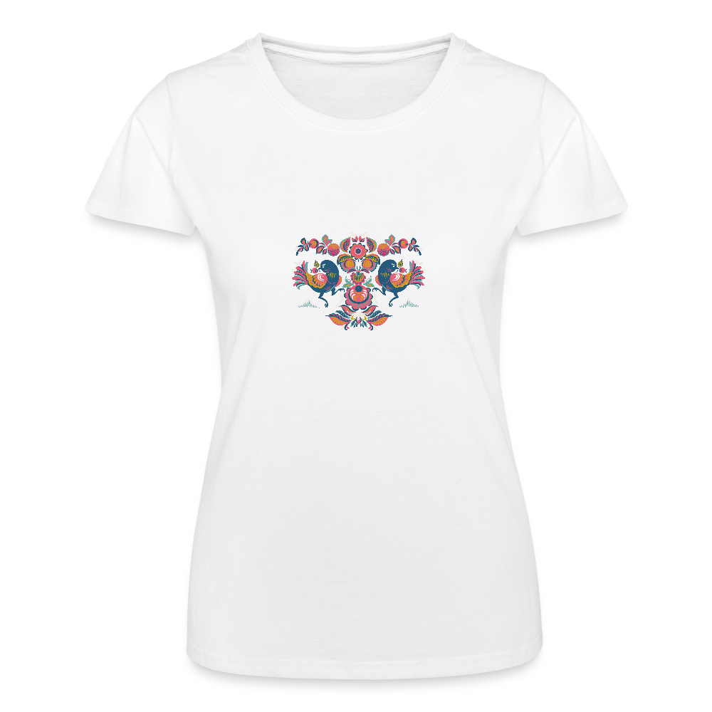 Vrouwen T-shirt van Fruit of the Loom - wit