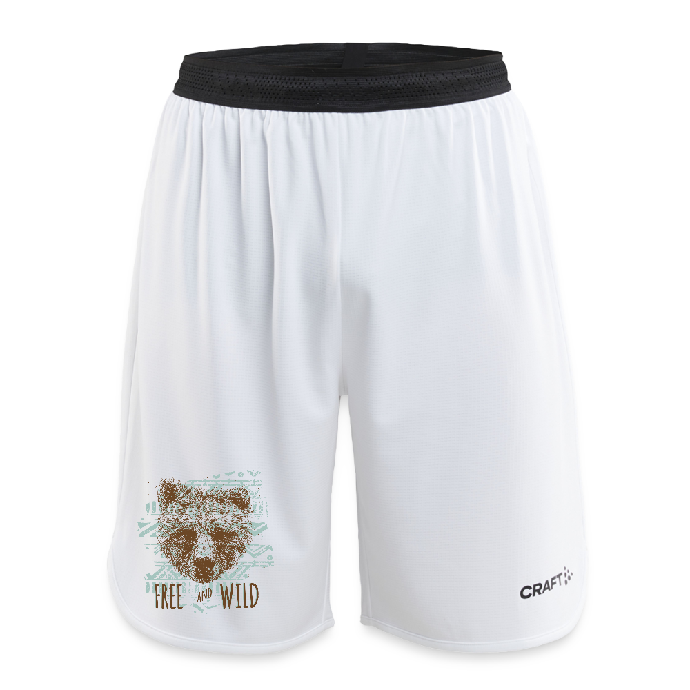 CRAFT Progress mannen basketbalshorts - wit