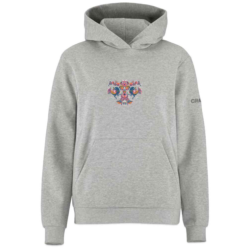 CRAFT Community 2.0 vrouwen hoodie - grijs gemêleerd