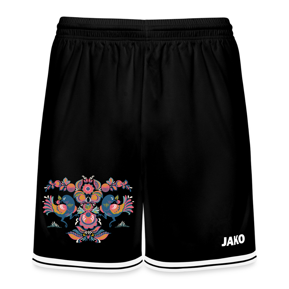 JAKO basketbalshort Center 2.0 - zwart/wit