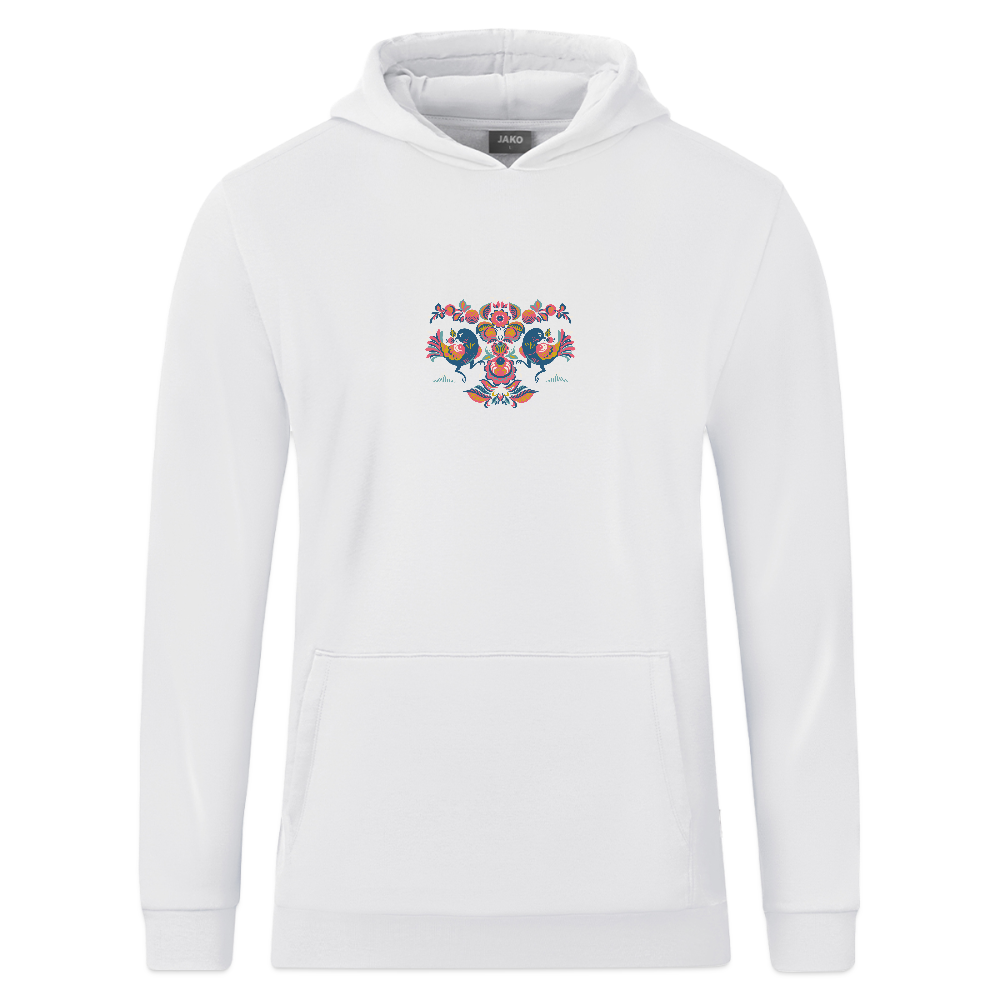 JAKO Kinderhoodie Organic - wit