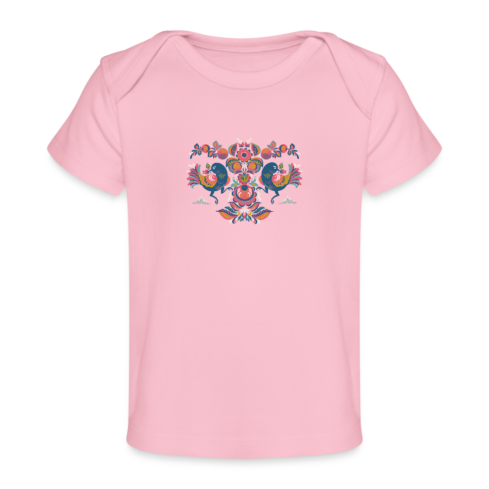 Baby bio-T-shirt - light roze