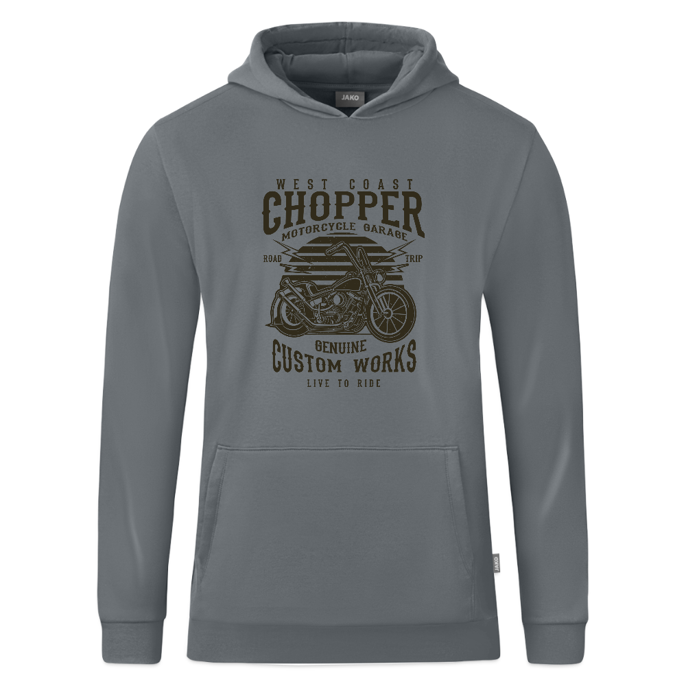 JAKO Kinderhoodie Organic - grijs