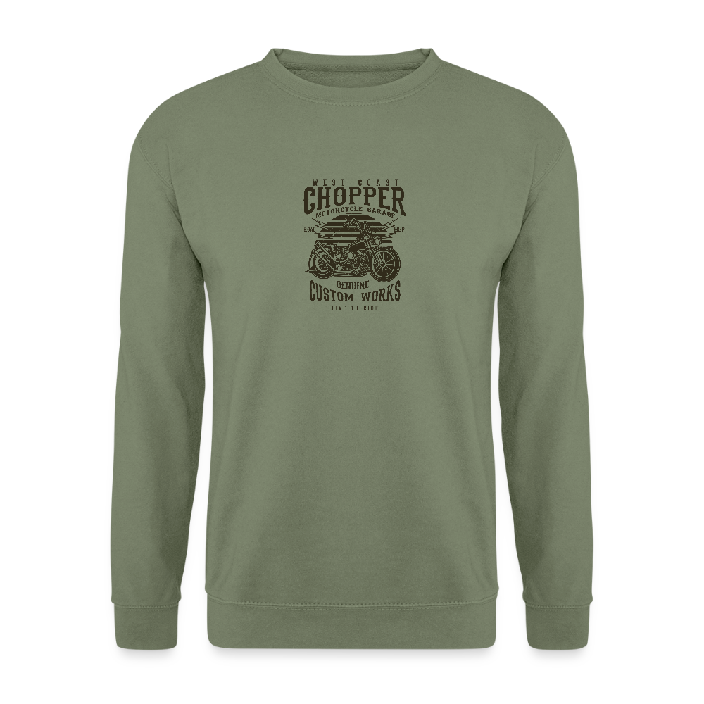 Unisex sweater - legergroen