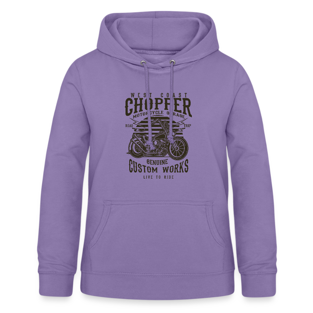 Vrouwen hoodie - lavendel