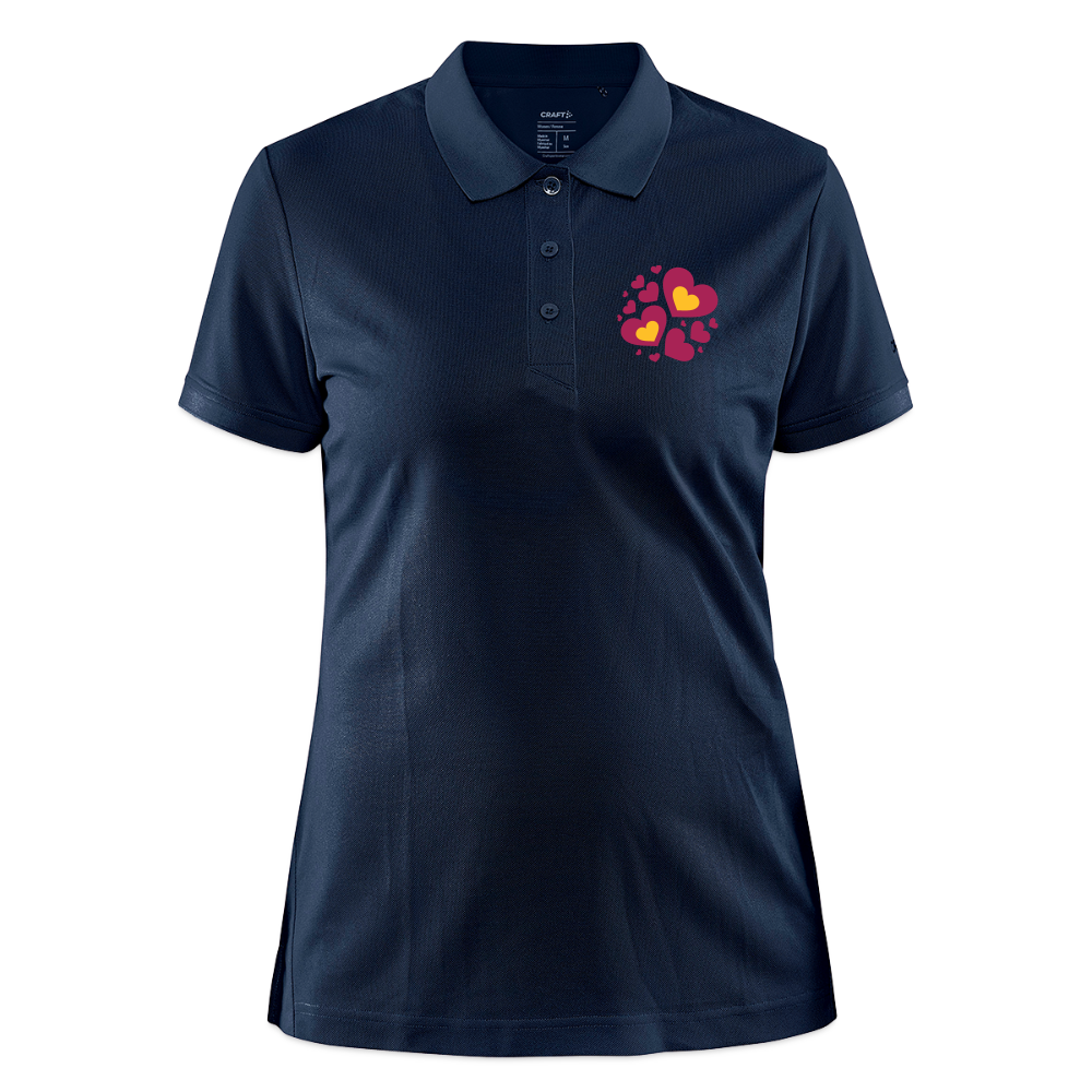 CRAFT Core Unify damespolo - dark navy