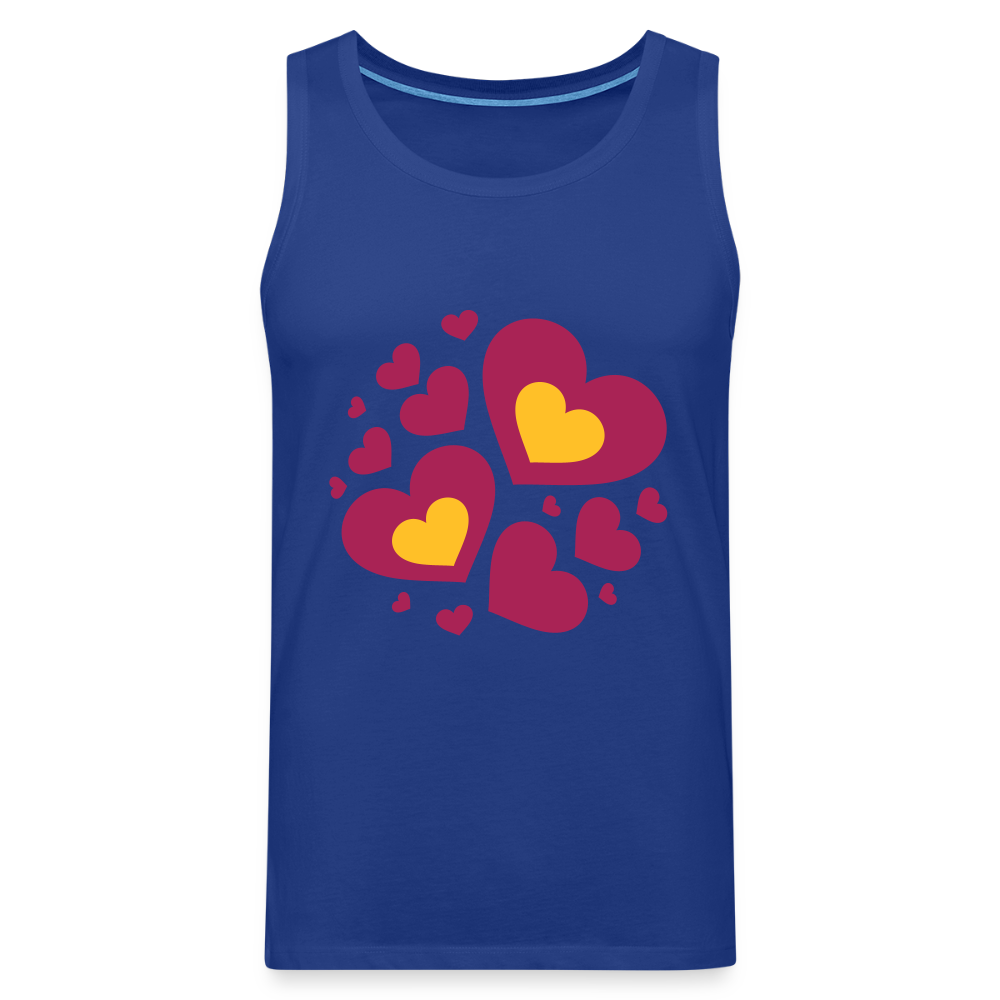 Mannen Premium tank top - koningsblauw