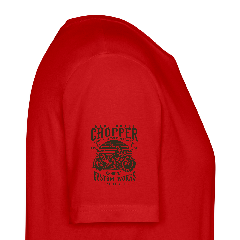 Stanley/Stella Uniseks T-shirt CRAFTER - rood