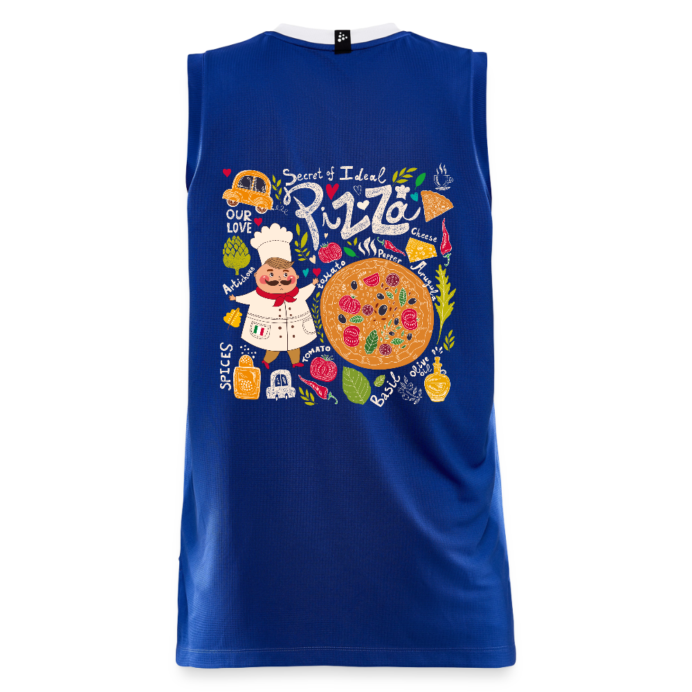 CRAFT Progress kinder-basketbalshirt - koningsblauw