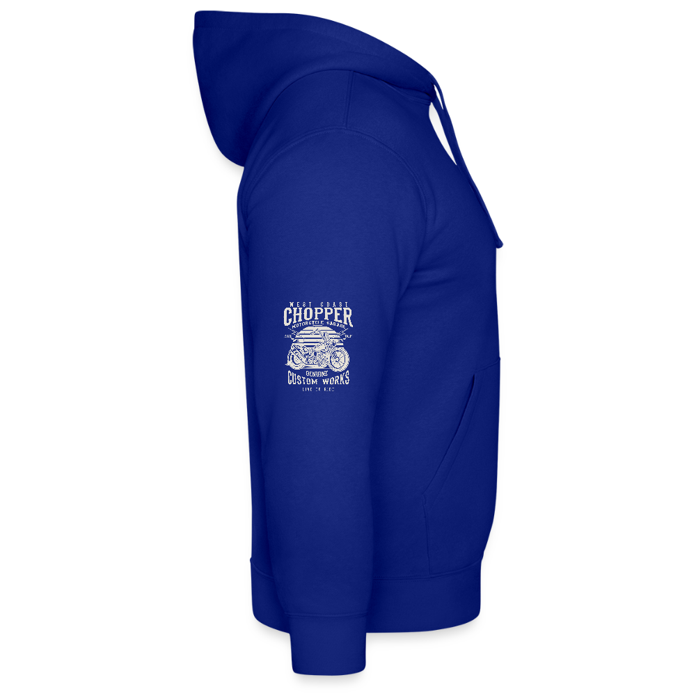 Mannenhoodie van Russell - koningsblauw