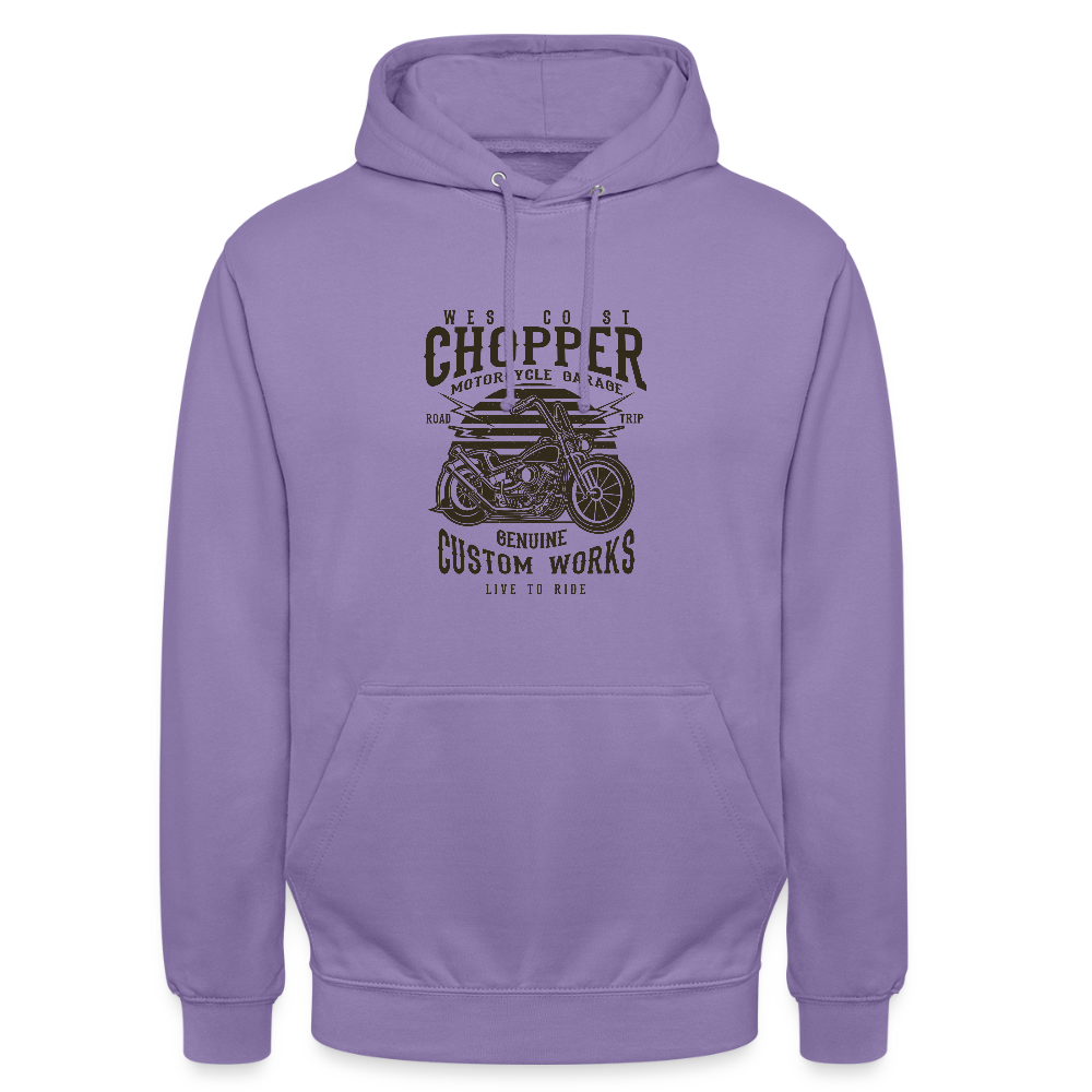 Hoodie unisex - lavendel