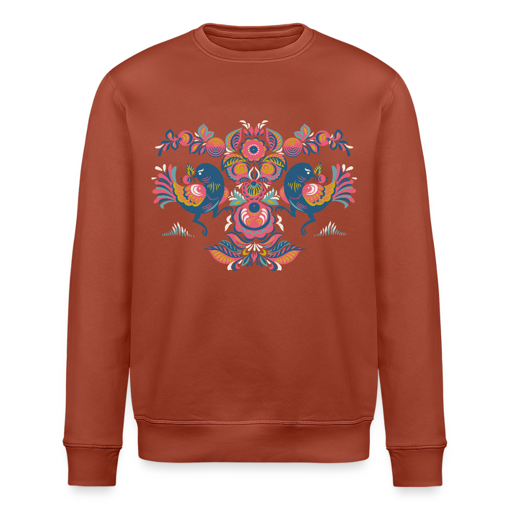 Stanley/Stella Uniseks bio-sweatshirt ROLLER - terracotta