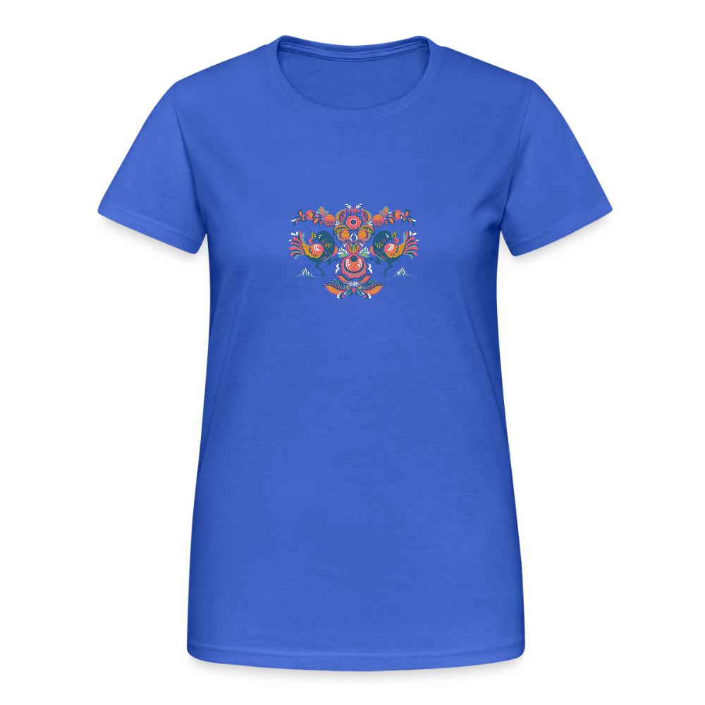 Vrouwen Gildan Heavy T-shirt - koningsblauw