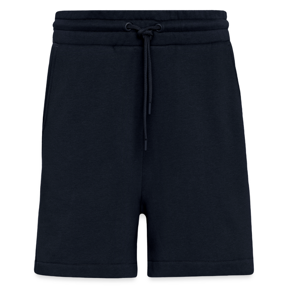 Organic relaxed shorts made in EU - DARK NAVY