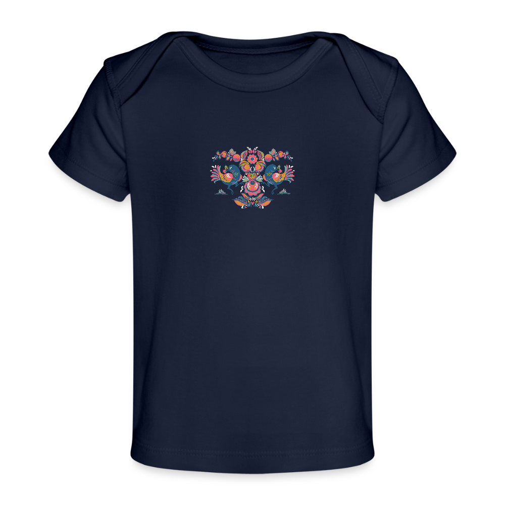 Baby bio-T-shirt - dark navy