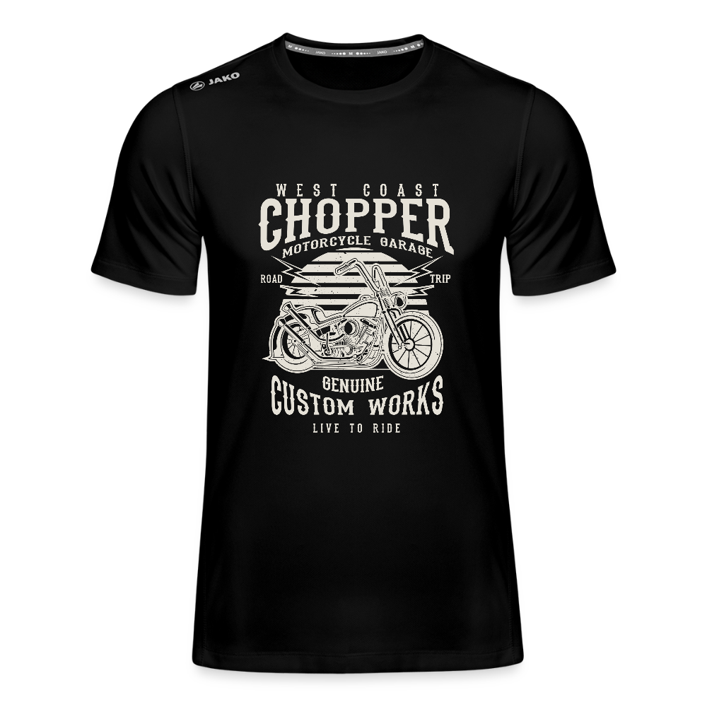 JAKO Mannen T-shirt Run 2.0 - zwart