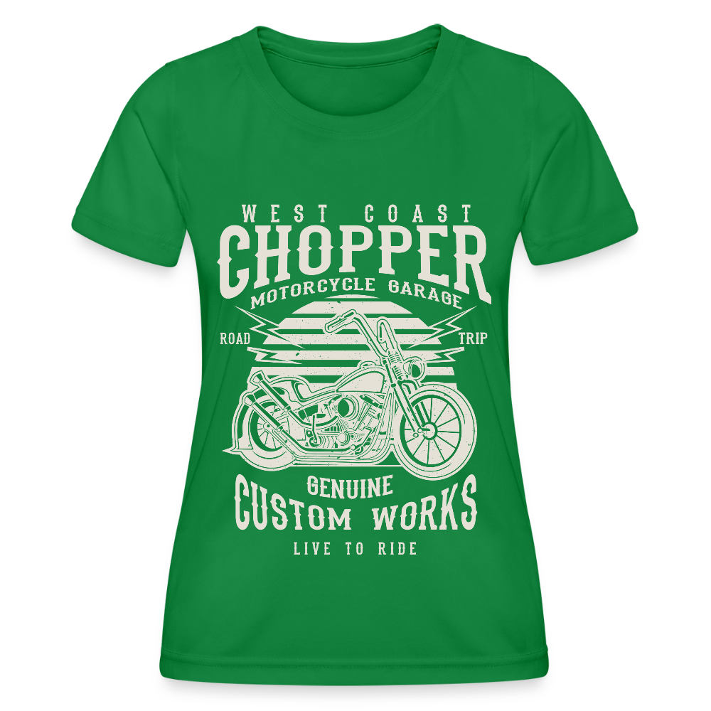 Functioneel T-shirt voor vrouwen - kelly groen